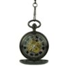 Black and Gold Hunter Pocket Watch AU image 3