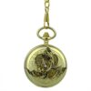 Gold Victorian Flourish Half Hunter Pocket Watch AU image 1