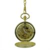 Gold Victorian Flourish Half Hunter Pocket Watch AU image 2