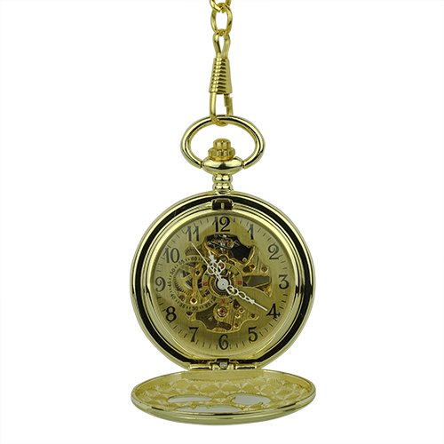 Gold Victorian Flourish Half Hunter Pocket Watch AU image 2 Gold Victorian Flourish Half Hunter Pocket Watch AU image 2