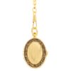 Gold Oval Hunter Pocket Watch AU image 4
