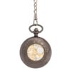 Dark Metal Swirl Half Hunter Pocket Watch AU image 3