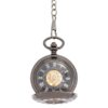 Dark Metal Swirl Half Hunter Pocket Watch AU image 2