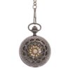Ferris Wheel Dark Metal Half Hunter Pocket Watch AU image 1