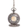 Ferris Wheel Dark Metal Half Hunter Pocket Watch AU image 2