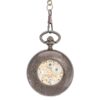 Big Black Numbers Half Hunter Pocket Watch AU image 3