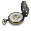 Brass Dagger Points Half Hunter Pocket Watch AU image 3