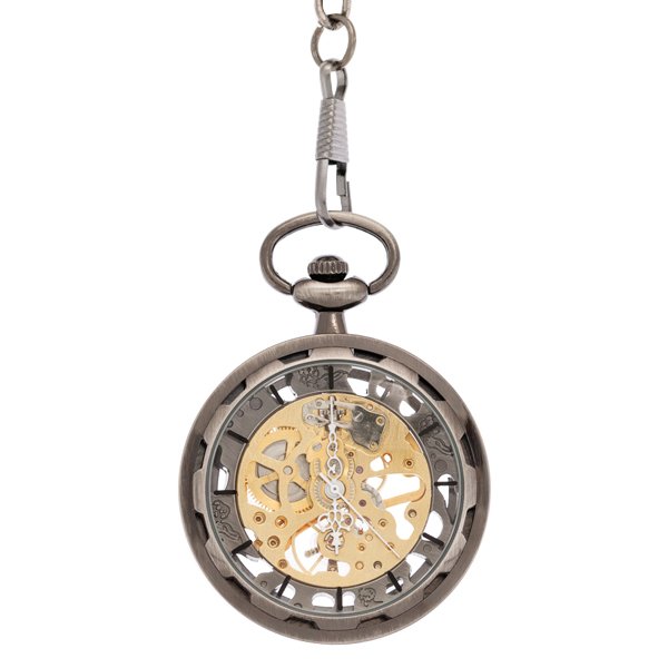 The Black Tire Pocket Watch | FOB & Co AU image 1 The Black Tire Pocket Watch | FOB & Co AU image 1