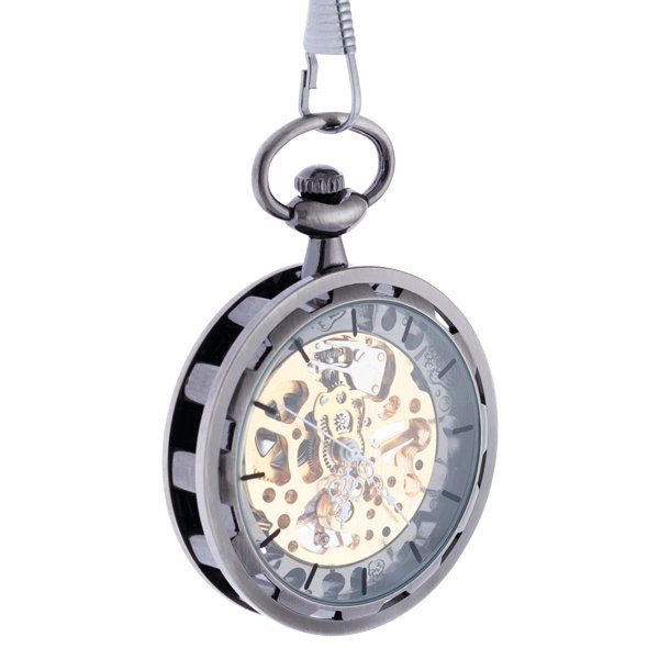 The Black Tire Pocket Watch | FOB & Co AU image 2 The Black Tire Pocket Watch | FOB & Co AU image 2
