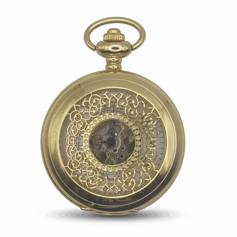 Gold Ringlet Half Hunter Pocket Watch