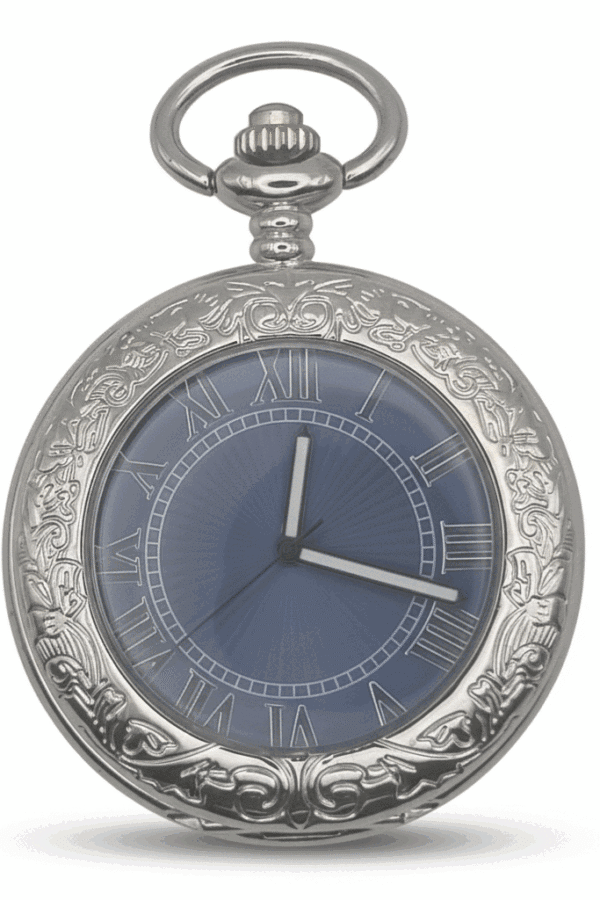 Black Faced Half Hunter Pocket Watch AU image 1 Black Faced Half Hunter Pocket Watch AU image 1
