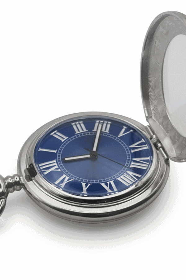 Black Faced Half Hunter Pocket Watch AU image 3 Black Faced Half Hunter Pocket Watch AU image 3