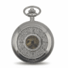 Silver Ringlets All Over Half Hunter Pocket Watch AU image 1