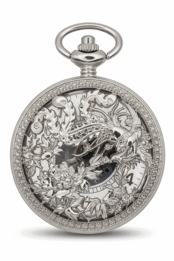 Plant Life Half Hunter Pocket Watch AU image 1 Plant Life Half Hunter Pocket Watch AU image 1