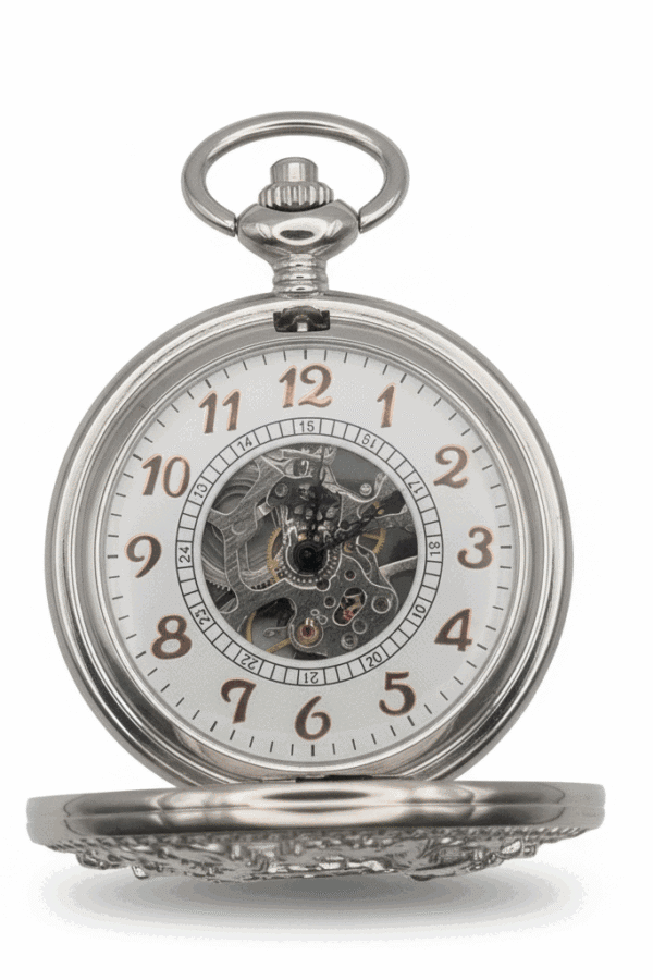 Plant Life Half Hunter Pocket Watch AU image 2 Plant Life Half Hunter Pocket Watch AU image 2