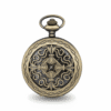 Brass Four Dagger Half Hunter Pocket Watch AU image 1