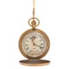 Classic Antique Finish Gold Half Hunter Pocket Watch AU image 2