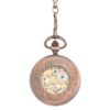 Brass Antique Finished Half Hunter Pocket Watch AU image 3