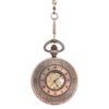 Brass Antique Finished Half Hunter Pocket Watch AU image 1