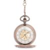 Brass Antique Finished Half Hunter Pocket Watch AU image 2