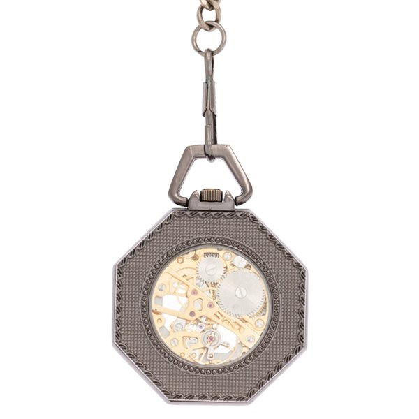 Octagon Shaped Pocket Watch | FOB & Co AU image 3 Octagon Shaped Pocket Watch | FOB & Co AU image 3