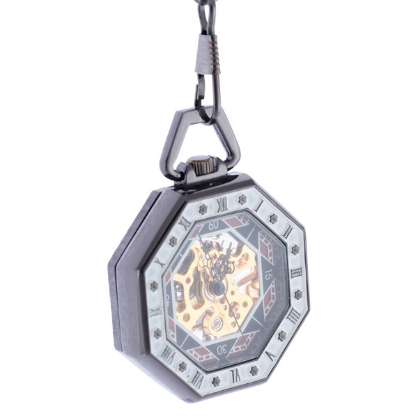 Octagon Shaped Pocket Watch | FOB & Co AU image 2 Octagon Shaped Pocket Watch | FOB & Co AU image 2