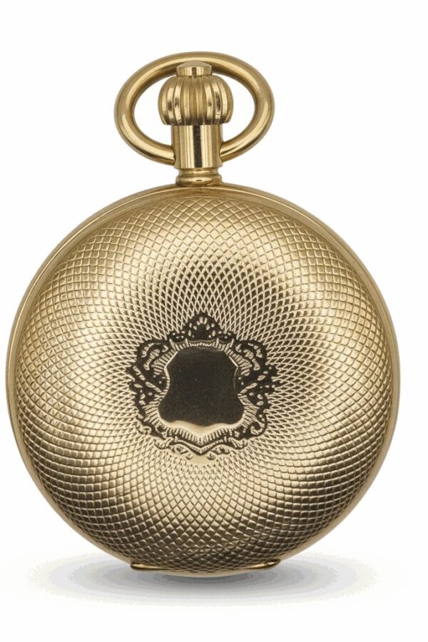 Polished Gold Double Hunter Fob Watch AU image 1 Polished Gold Double Hunter Fob Watch AU image 1