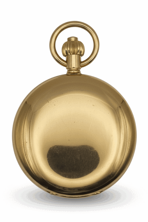 Polished Gold Double Hunter Fob Watch AU image 7 Polished Gold Double Hunter Fob Watch AU image 7