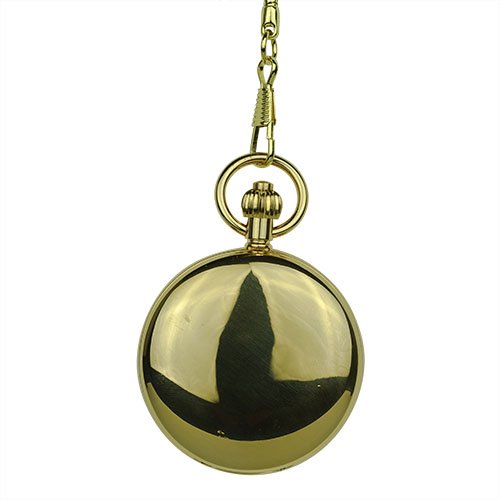 Golden Double Hunter Fob Watch AU image 3 Golden Double Hunter Fob Watch AU image 3