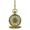 Golden Double Hunter Fob Watch AU image 1