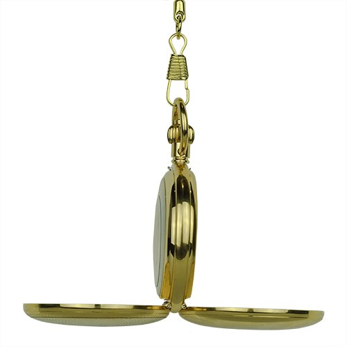 Golden Double Hunter Fob Watch AU image 8 Golden Double Hunter Fob Watch AU image 8