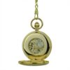 Golden Double Hunter Fob Watch AU image 7