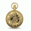 Gold Vintage Car Double Hunter Fob Watch AU image 1