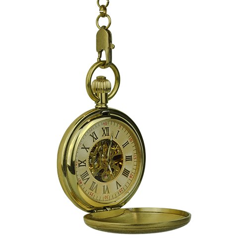 Polished Gold Floral Spheres Hunter Fob Watch AU image 4 Polished Gold Floral Spheres Hunter Fob Watch AU image 4