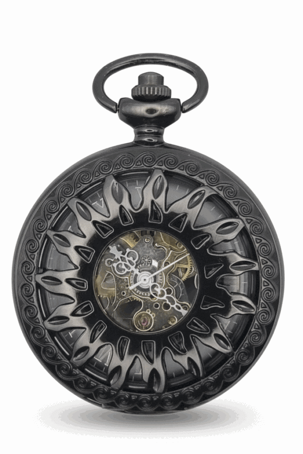 Black Sunspear Demi Hunter Fob Watch AU image 1 Black Sunspear Demi Hunter Fob Watch AU image 1