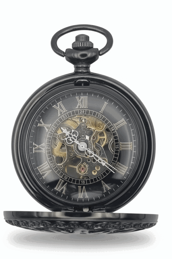 Black Sunspear Demi Hunter Fob Watch AU image 2 Black Sunspear Demi Hunter Fob Watch AU image 2