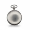 Brushed Silver Hunter Fob Watch AU image 4