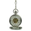 Silver Vintage Car Hunter Fob Watch AU image 1