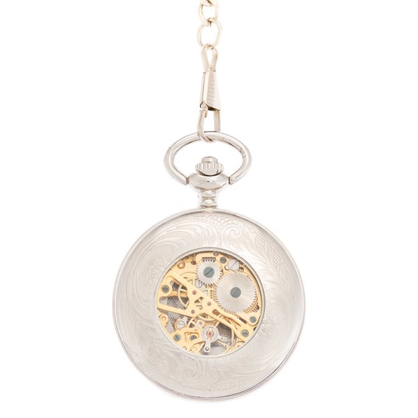 Stunning Silver Full Hunter Pocket Watch AU image 3 Stunning Silver Full Hunter Pocket Watch AU image 3