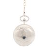Stunning Silver Full Hunter Pocket Watch AU image 1