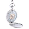 Stunning Silver Full Hunter Pocket Watch AU image 4