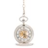 Stunning Silver Full Hunter Pocket Watch AU image 2