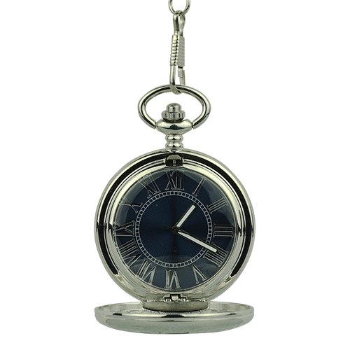 Silver Victorian Half Hunter Pocket Watch AU image 1 Silver Victorian Half Hunter Pocket Watch AU image 1