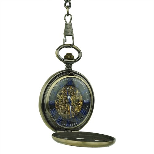 Golden Flower Hunter Pocket Watch AU image 2 Golden Flower Hunter Pocket Watch AU image 2