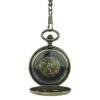 Golden Flower Hunter Pocket Watch AU image 1