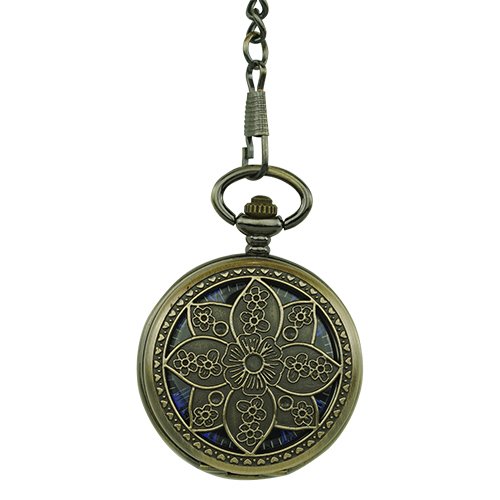 Golden Flower Hunter Pocket Watch AU image 3 Golden Flower Hunter Pocket Watch AU image 3