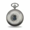 Polished Silver Hunter Fob Watch AU image 1