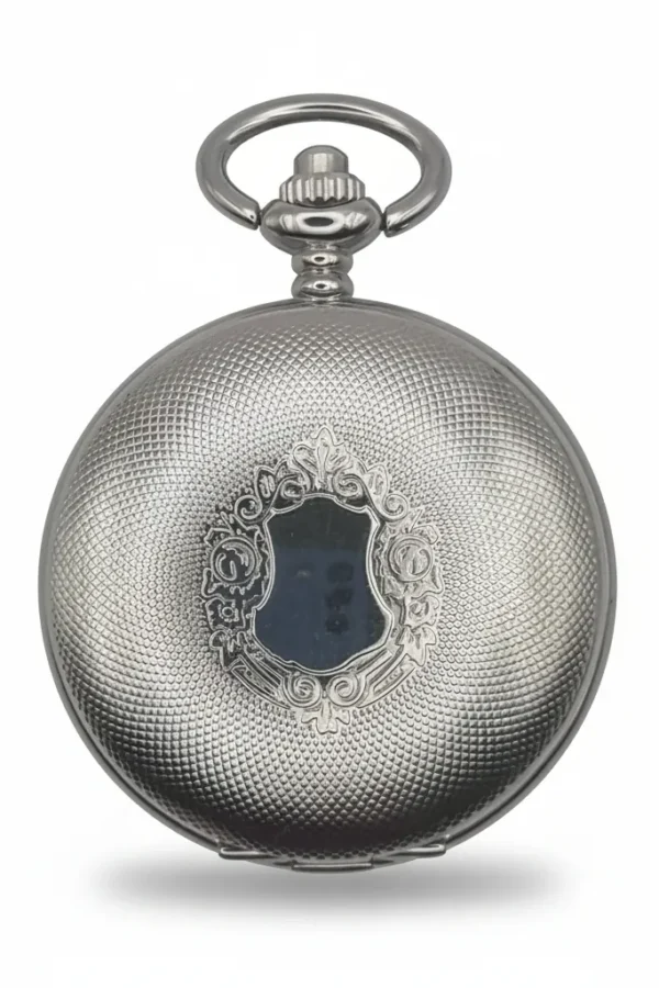 Polished Silver Hunter Fob Watch AU image 1 Polished Silver Hunter Fob Watch AU image 1