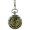 Silver Gear Open Dial Pocket Watch AU image 1