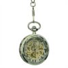 Silver Gear Open Dial Pocket Watch AU image 3
